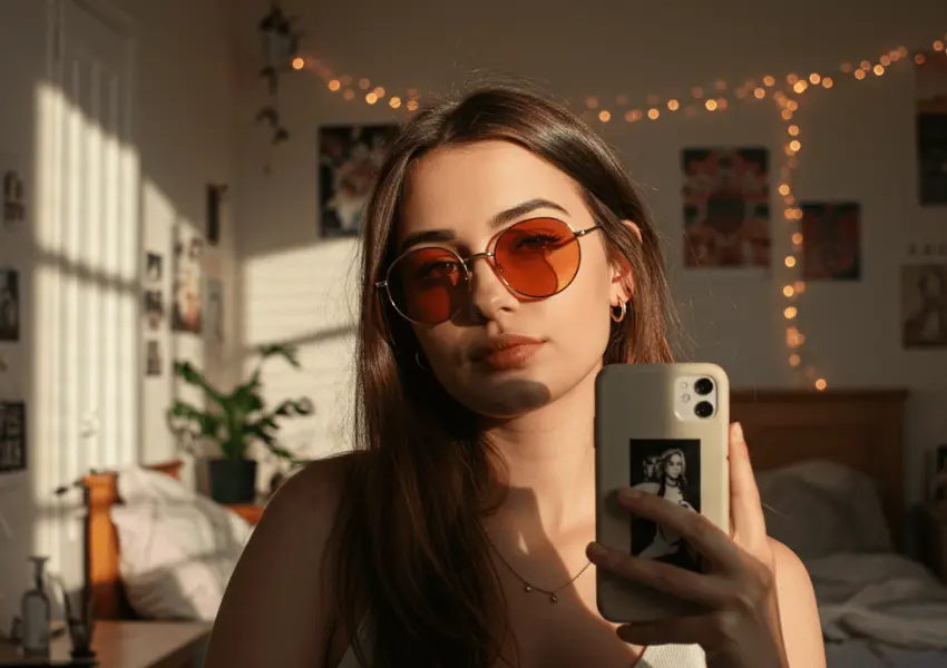 güneş gözlüğü pozları