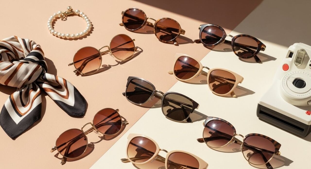 Vintage Güneş Gözlükleri Nasıl Kombinlenir? 