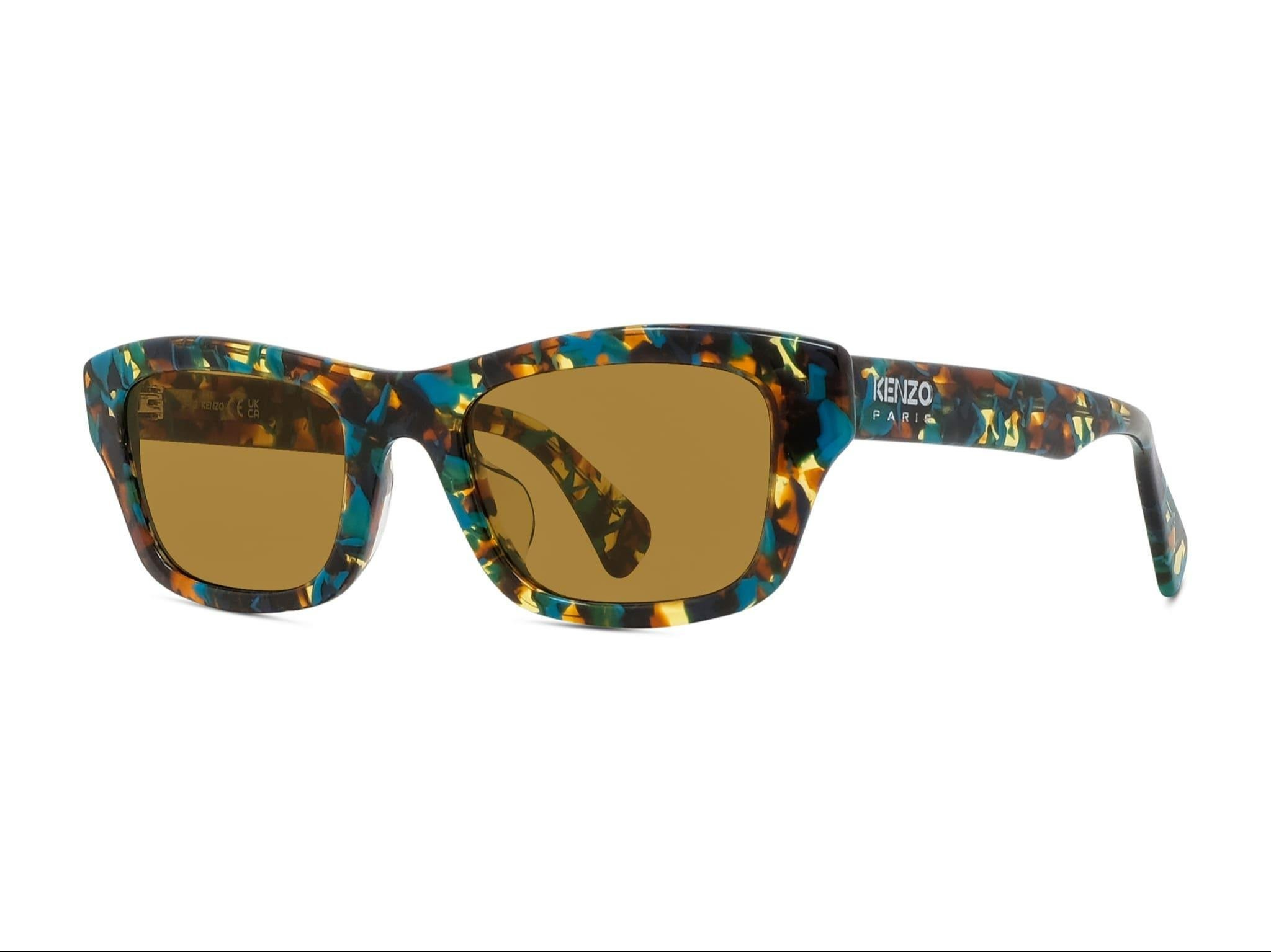 Kenzo Nigo1 Dikdörtgen Havana Kadın Güneş Gözlüğü | Brandeyes