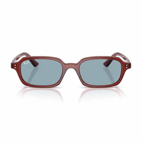 Ray Ban Zuri Dikdörtgen Bordo Unisex Güneş Gözlüğü | Brandeyes